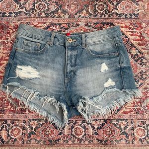 Denim Cutoff Shorts